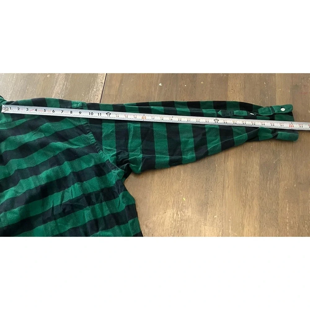 Vintage Polo Ralph Lauren Big Shirt Mens XL Buffalo Check‎ Flannel Utility Gorp